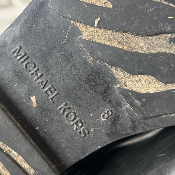 Michael Kors Fulton Harness Rain Boots, Short, Size 8 - Picture 9 of 9